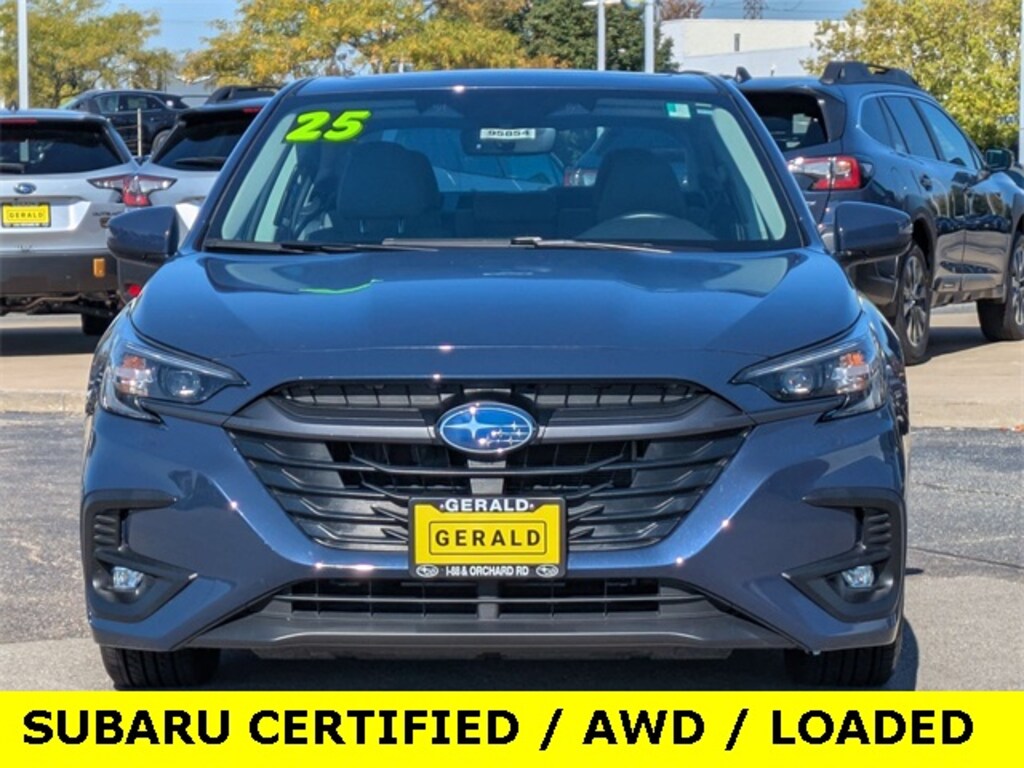 Certified 2025 Subaru Legacy Limited Sedan