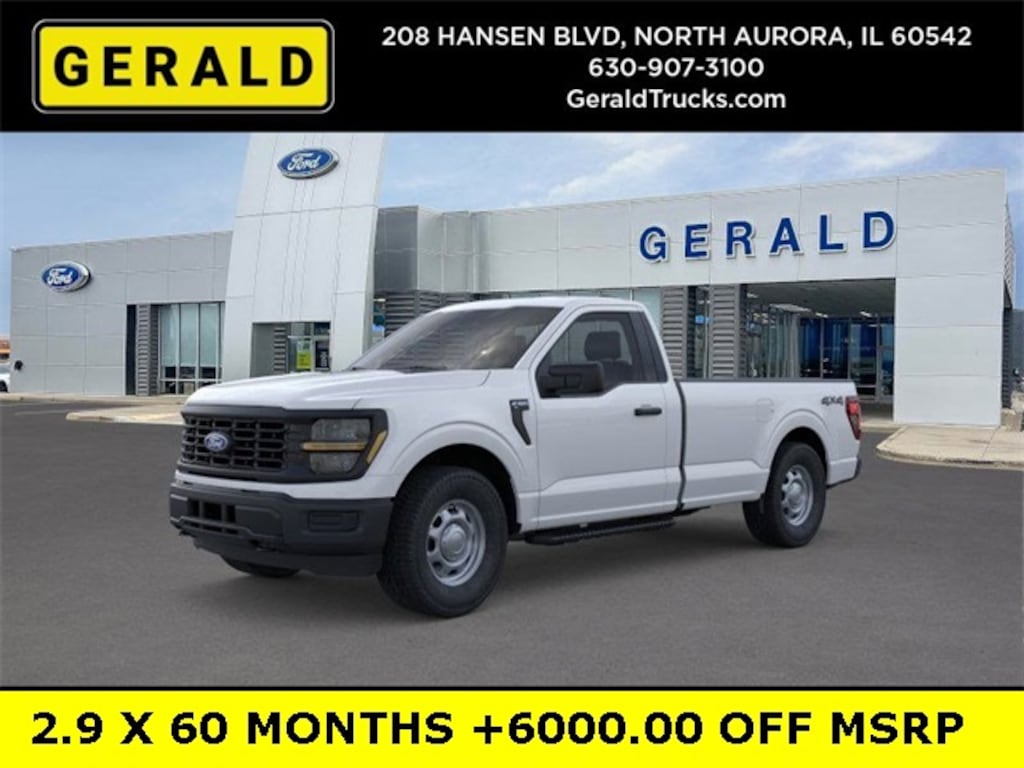 New 2025 Ford F-150 XL Truck Regular Cab