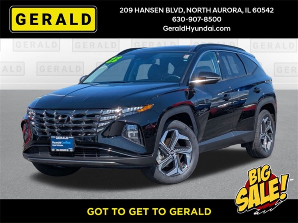 Certified 2022 Hyundai Tucson Limited SUV