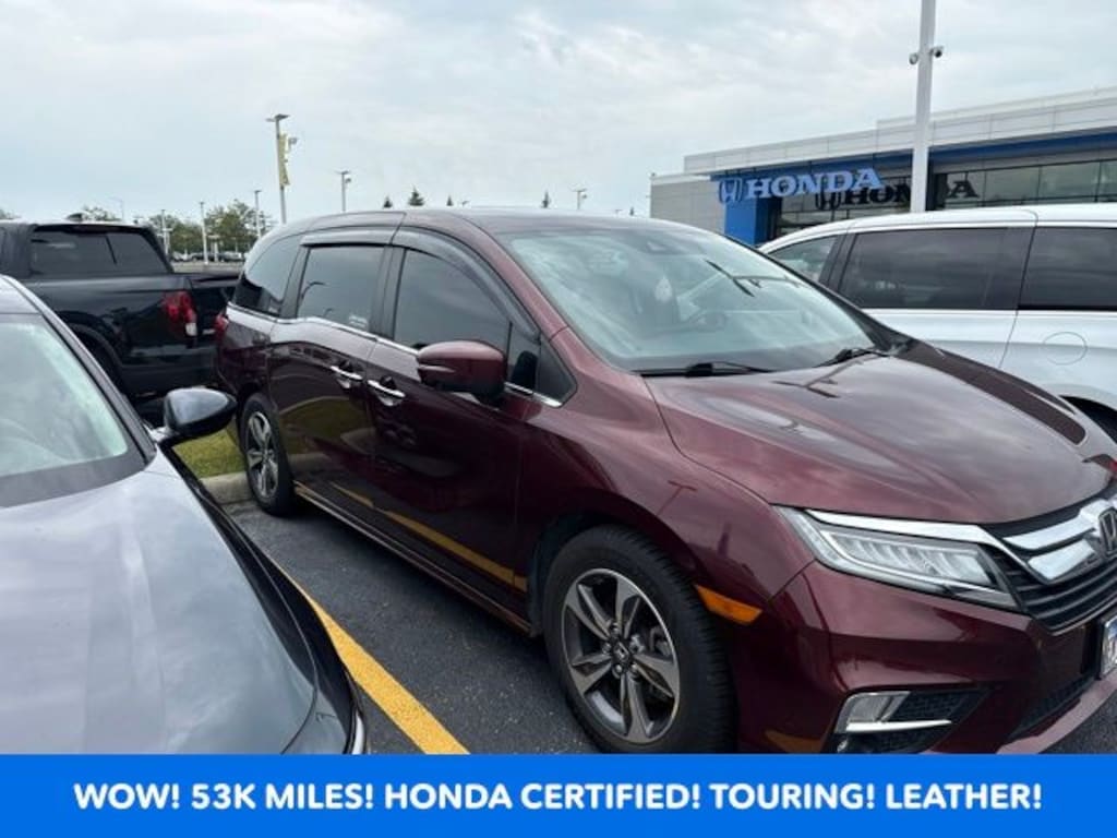Certified 2019 Honda Odyssey Touring Van