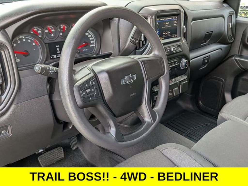 Used 2023 Chevrolet Silverado 1500 Custom Trail Boss Truck Crew Cab