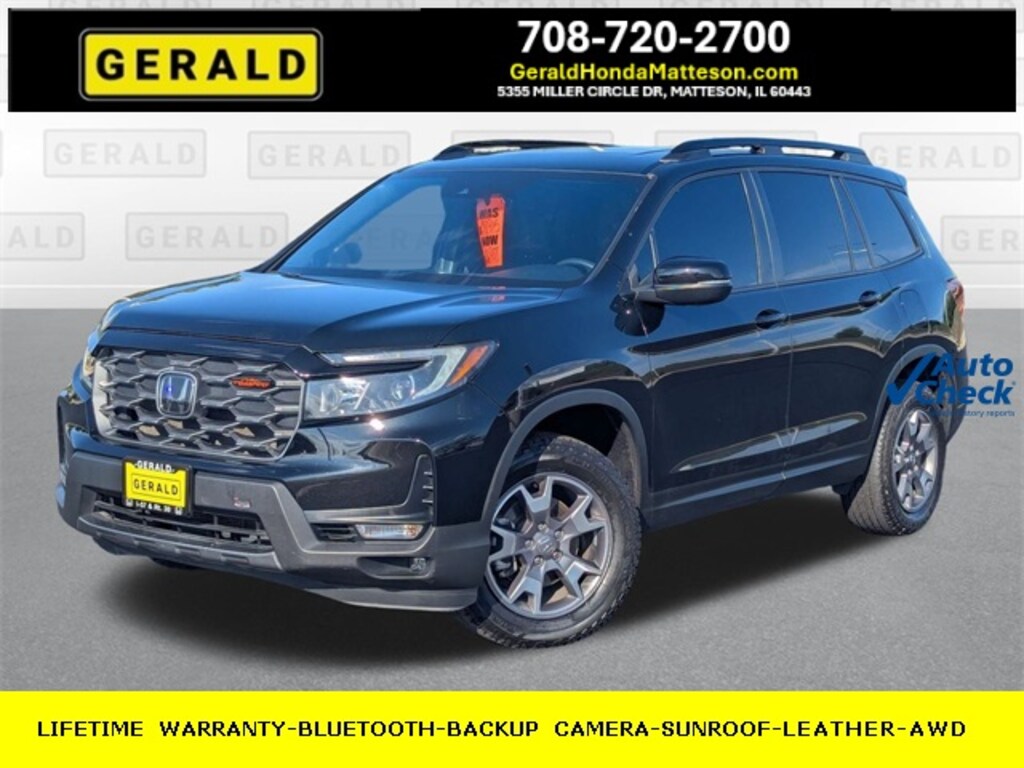 Certified 2023 Honda Passport TrailSport SUV