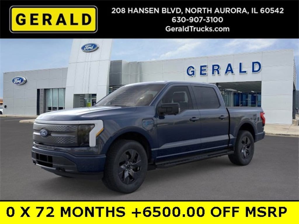 New 2025 Ford F-150 Lightning Flash TRUCK