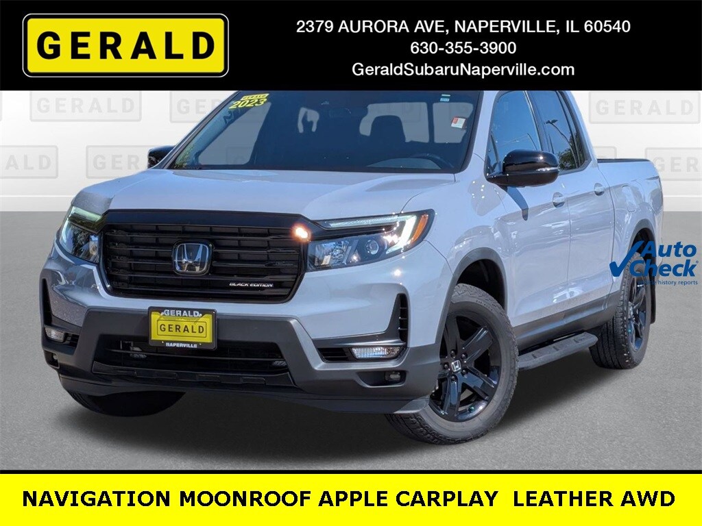 Used 2023 Honda Ridgeline Black Edition Truck Crew Cab