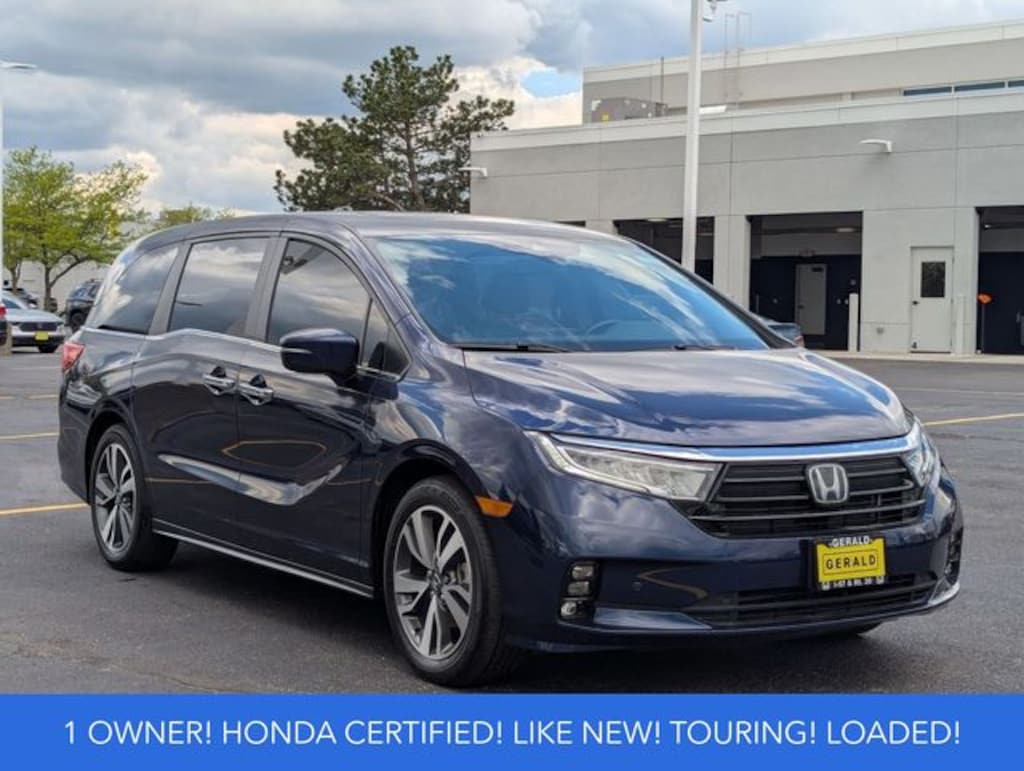 Certified 2023 Honda Odyssey Touring Van