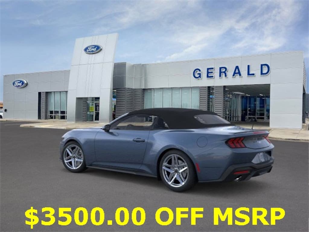 New 2025 Ford Mustang Ecoboost Premium Convertible