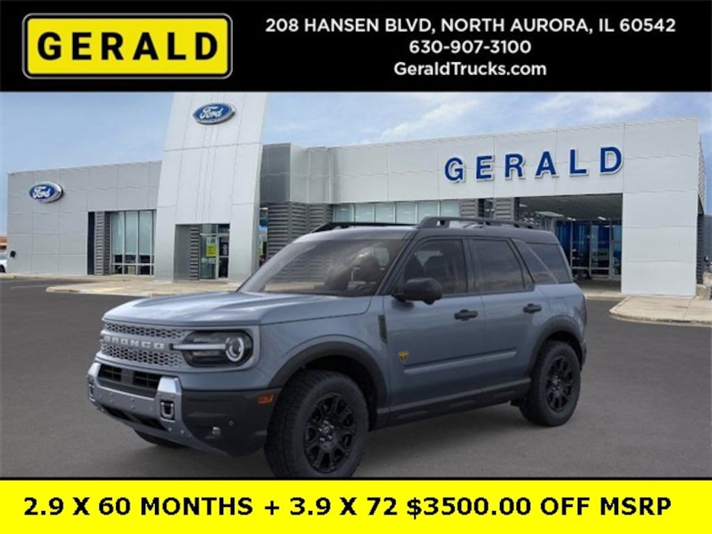 New 2025 Ford Bronco Sport Badlands SUV