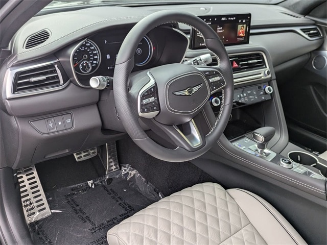 Used 2024 GENESIS G70 Sport Advanced with VIN KMTG54SE6RU140707 for sale in North Aurora, IL