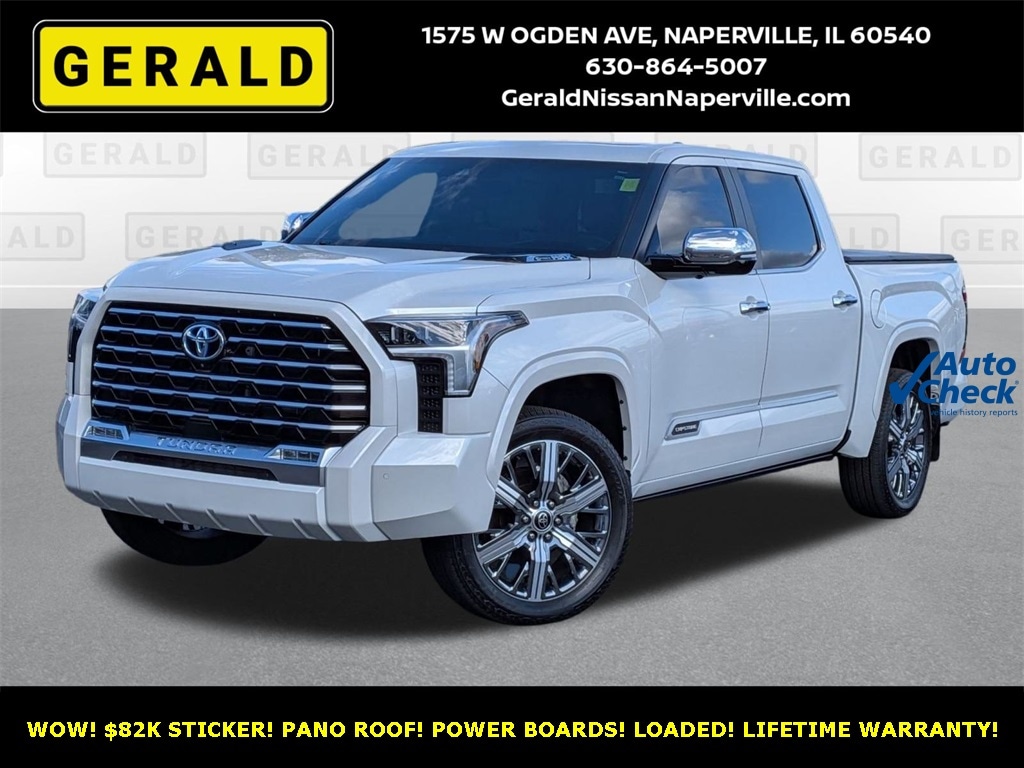 Certified 2024 Toyota Tundra i-FORCE MAX Capstone Truck CrewMax