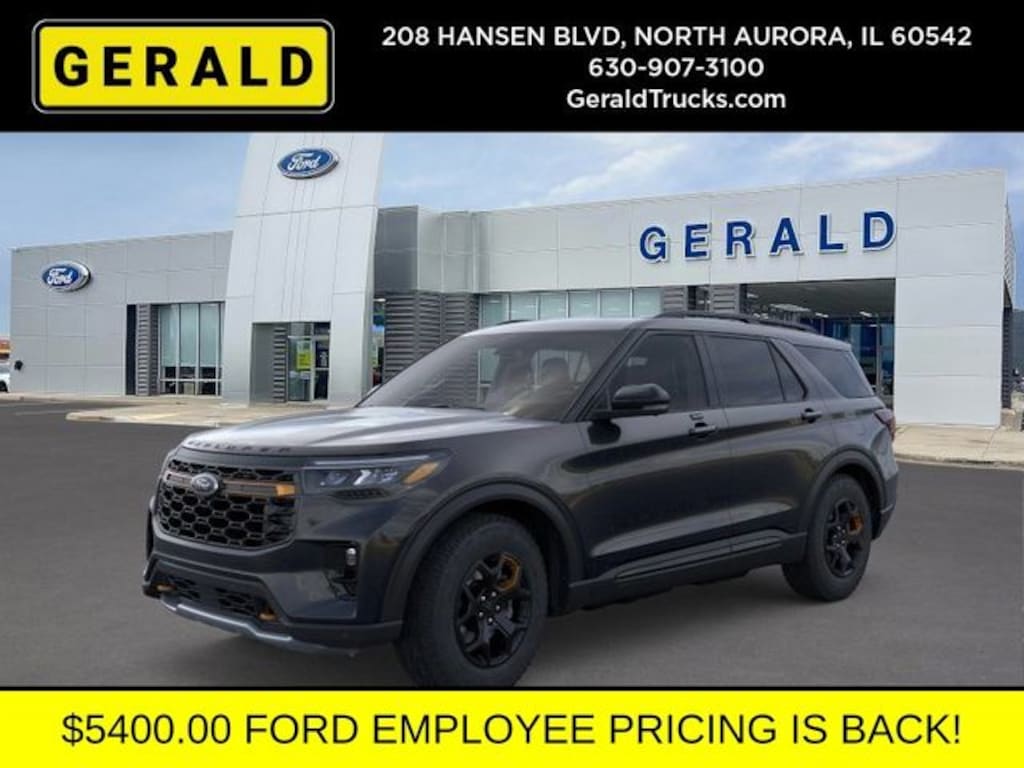 New 2026 Ford Explorer Tremor SUV