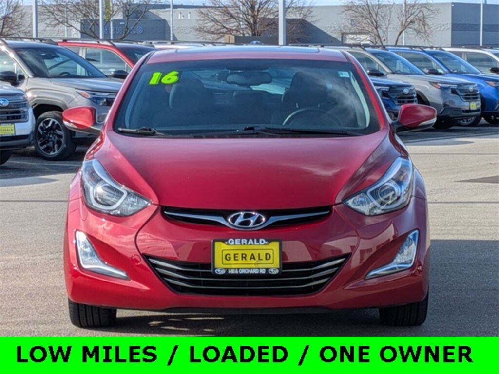 Used 2016 Hyundai Elantra Limited Sedan