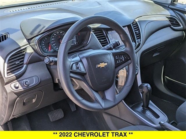 Used 2022 Chevrolet Trax LS with VIN KL7CJNSMXNB511750 for sale in North Aurora, IL