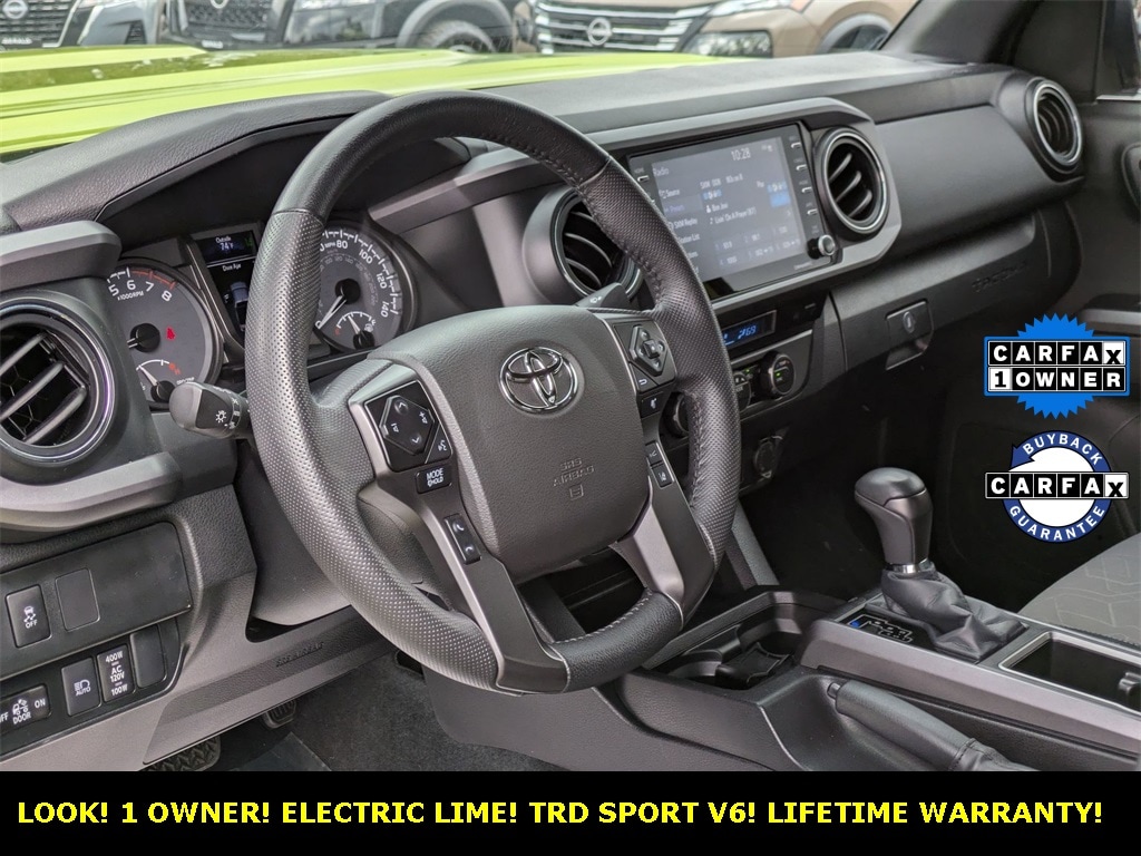 Certified 2023 Toyota Tacoma TRD Sport with VIN 3TYCZ5AN4PT108093 for sale in North Aurora, IL