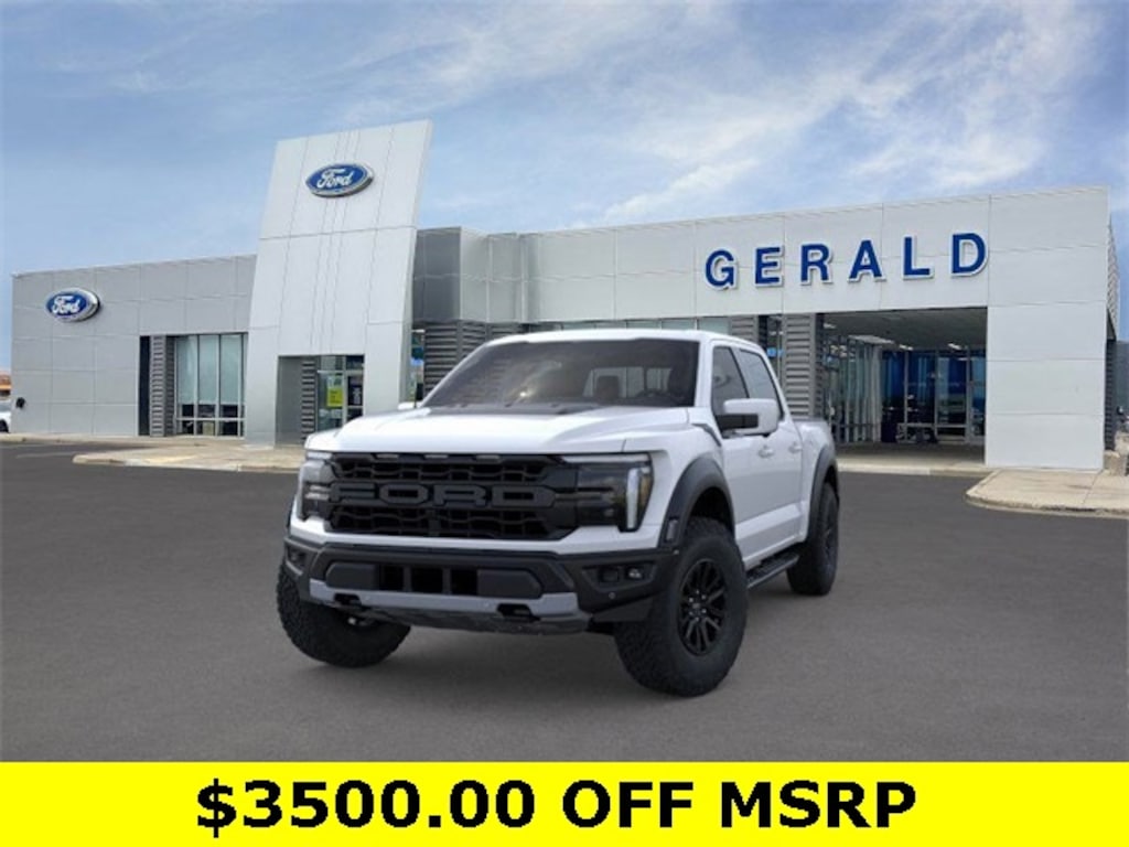 New 2025 Ford F-150 Raptor Truck SuperCrew Cab