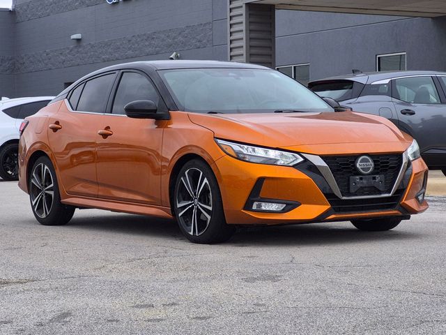 Used 2021 Nissan Sentra SR with VIN 3N1AB8DV4MY263867 for sale in North Aurora, IL