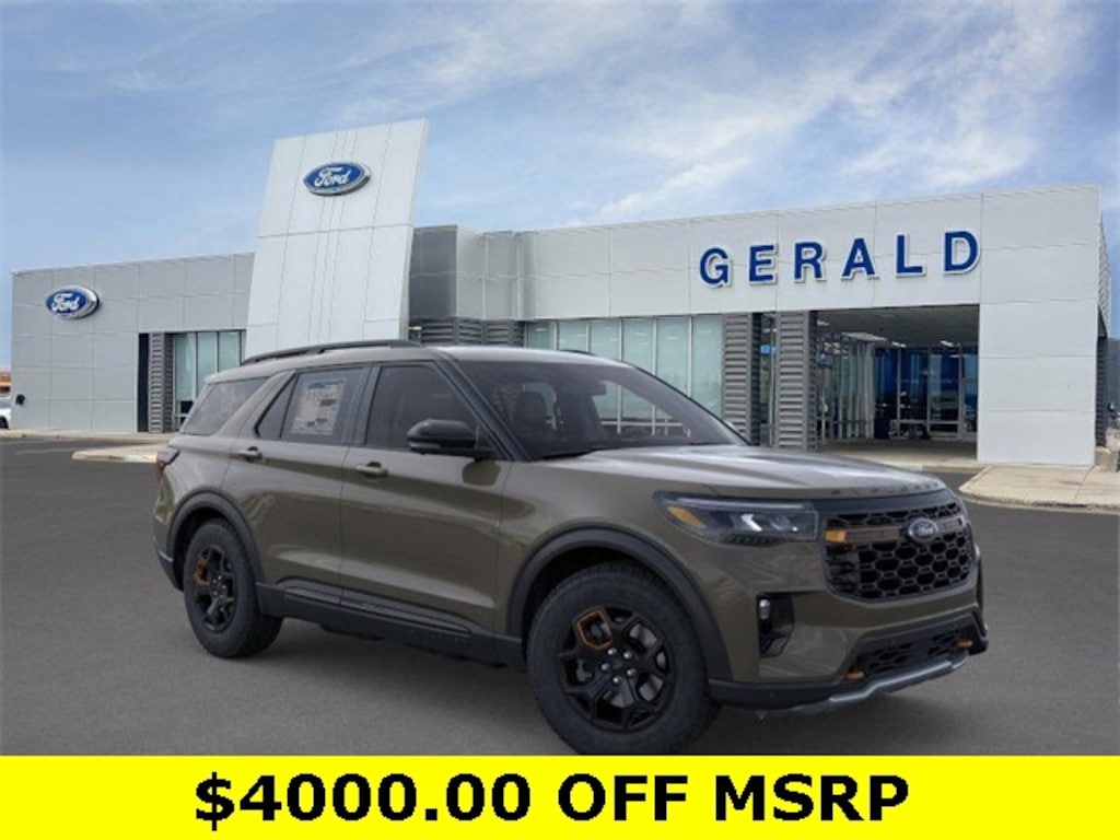 New 2026 Ford Explorer Tremor SUV