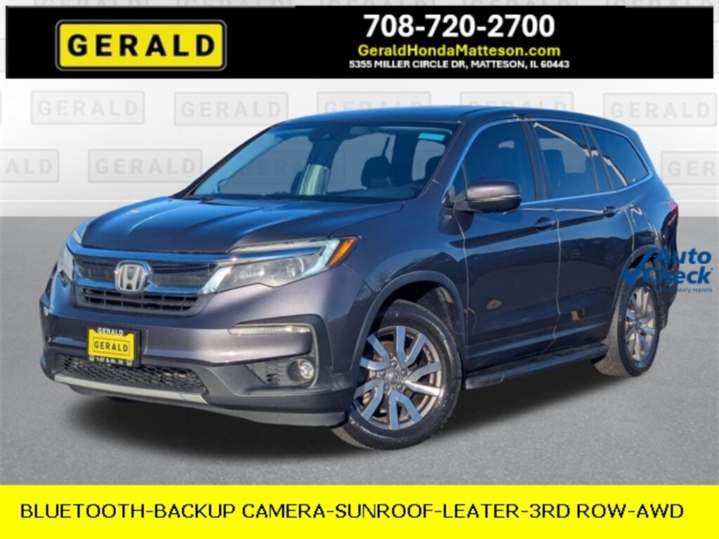Certified 2019 Honda Pilot EX-L AWD SUV