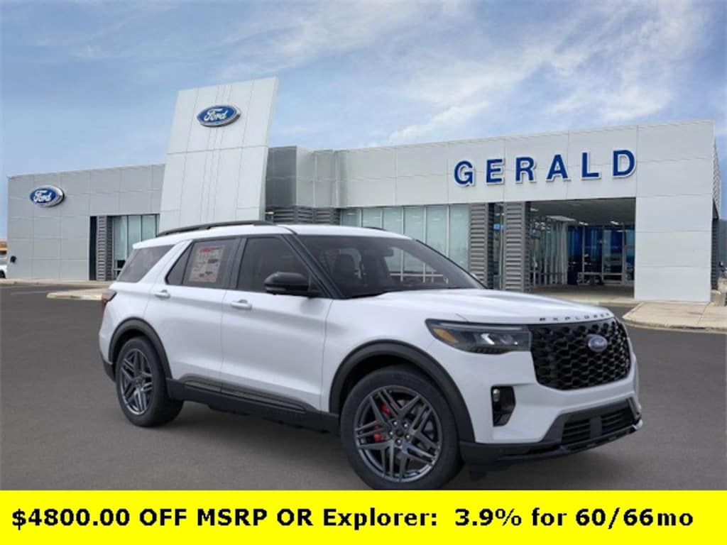 New 2026 Ford Explorer ST SUV