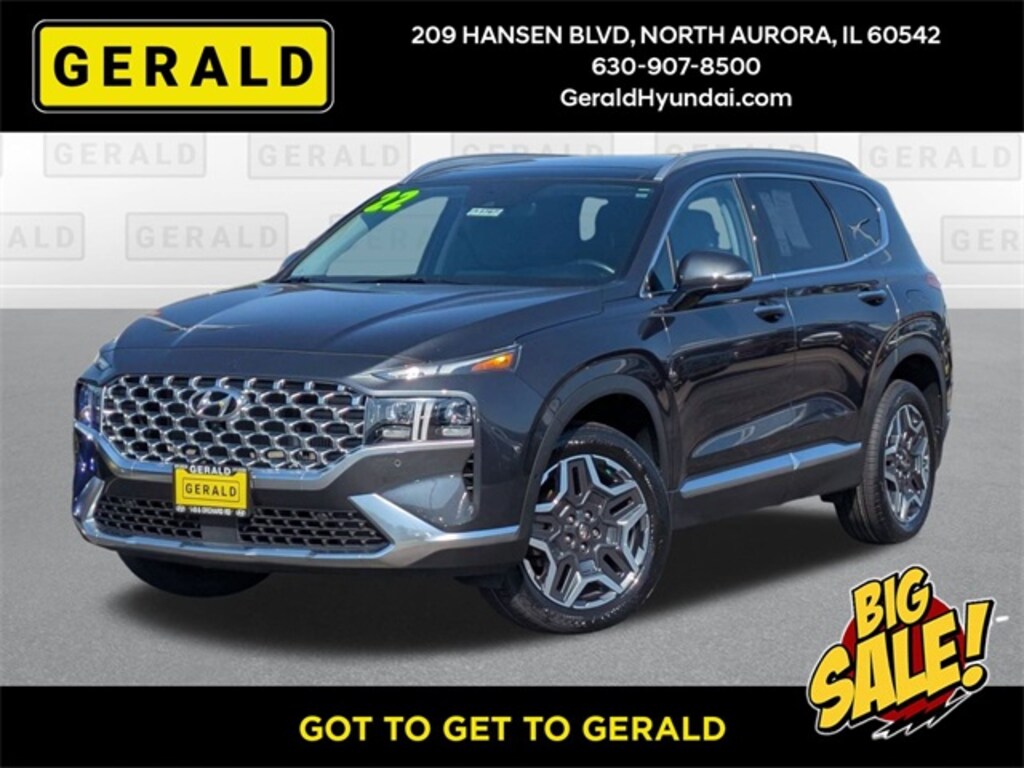 Certified 2022 Hyundai Santa Fe Limited SUV