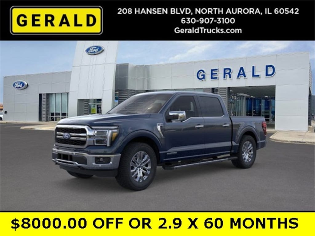 New 2025 Ford F-150 Lariat Truck SuperCrew Cab