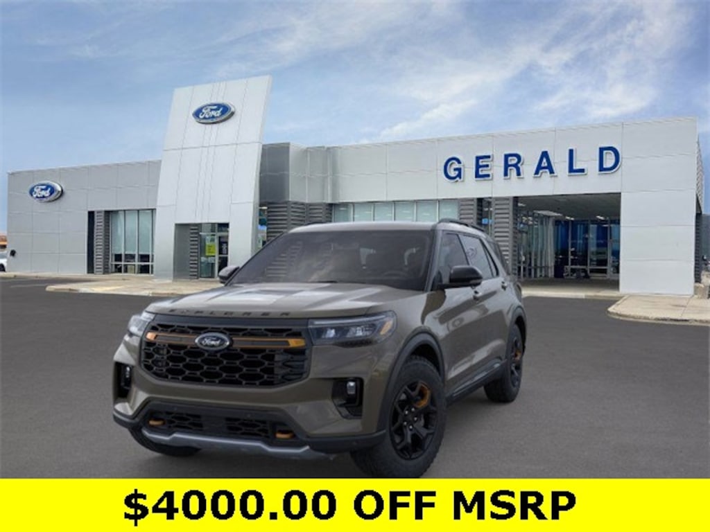 New 2026 Ford Explorer Tremor SUV