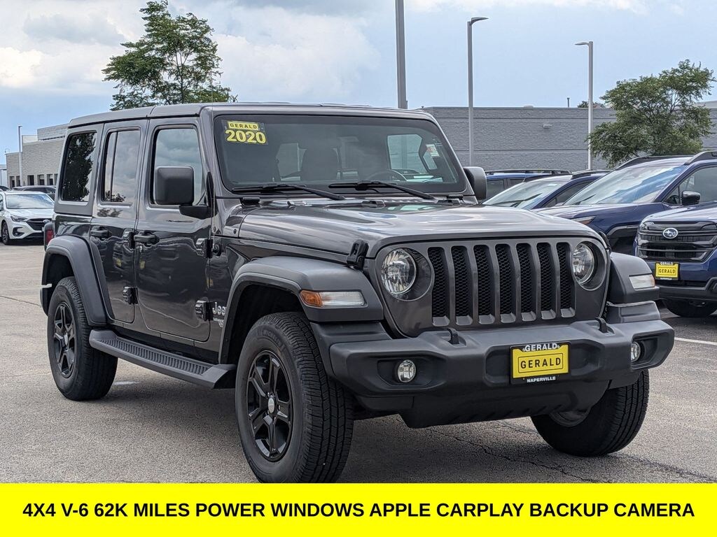 Used 2020 Jeep Wrangler Unlimited Sport SUV