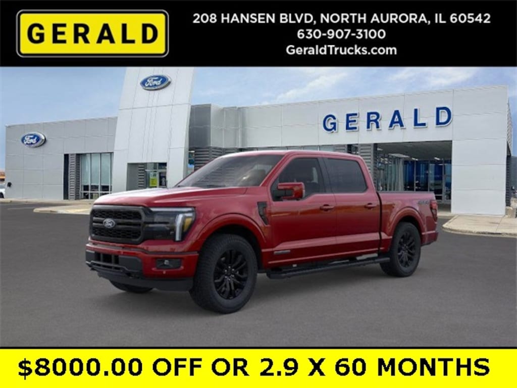 New 2025 Ford F-150 Lariat Truck SuperCrew Cab