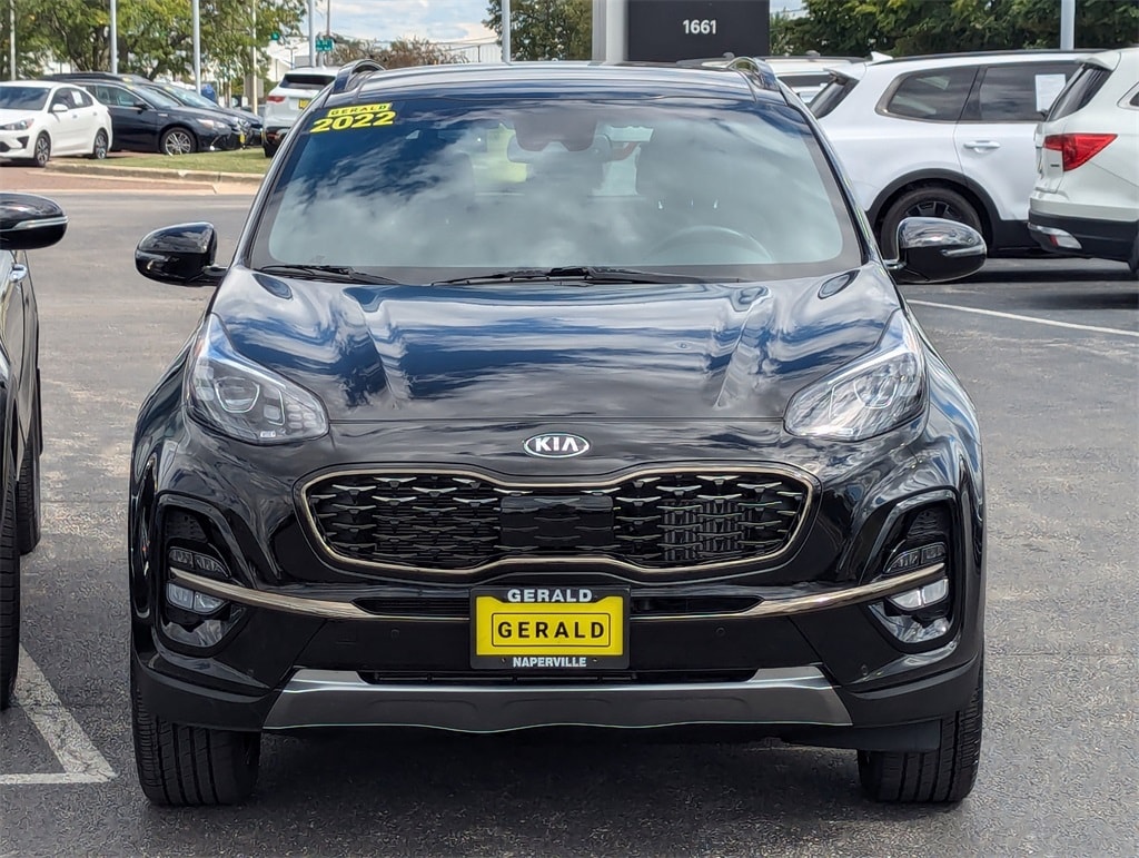 Used 2022 Kia Sportage SX Turbo with VIN KNDPRCA6XN7994289 for sale in North Aurora, IL