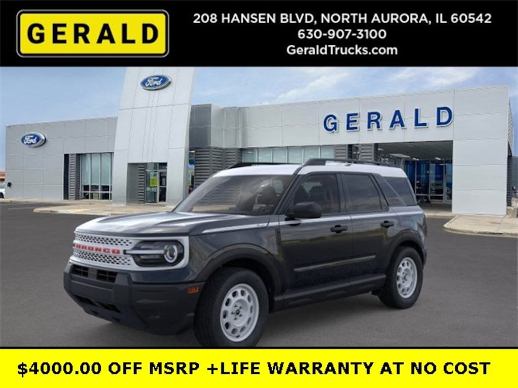 New 2025 Ford Bronco Sport Heritage SUV