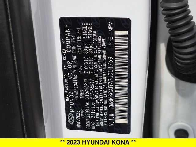 2023 Hyundai Kona SEL - Photo 31
