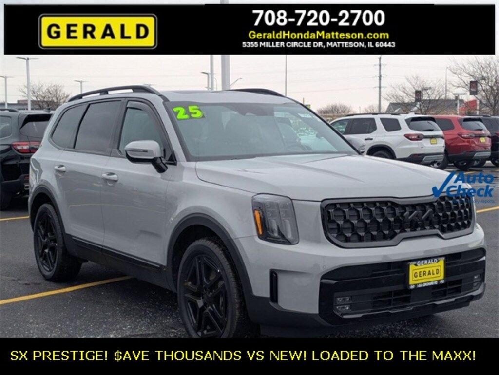 Used 2025 Kia Telluride SX-Prestige X-Line SUV