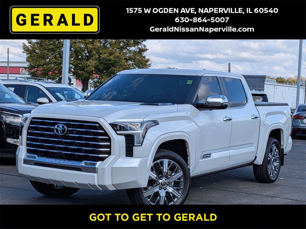 Certified 2024 Toyota Tundra i-FORCE MAX Capstone Truck CrewMax