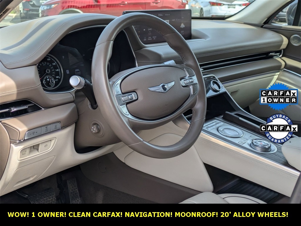 Certified 2022 GENESIS GV80 Standard with VIN KMUHBDSB9NU077711 for sale in North Aurora, IL