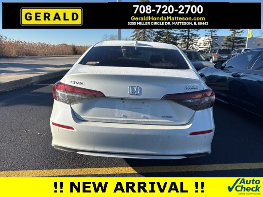 Certified 2025 Honda Civic Hybrid Sport Sedan
