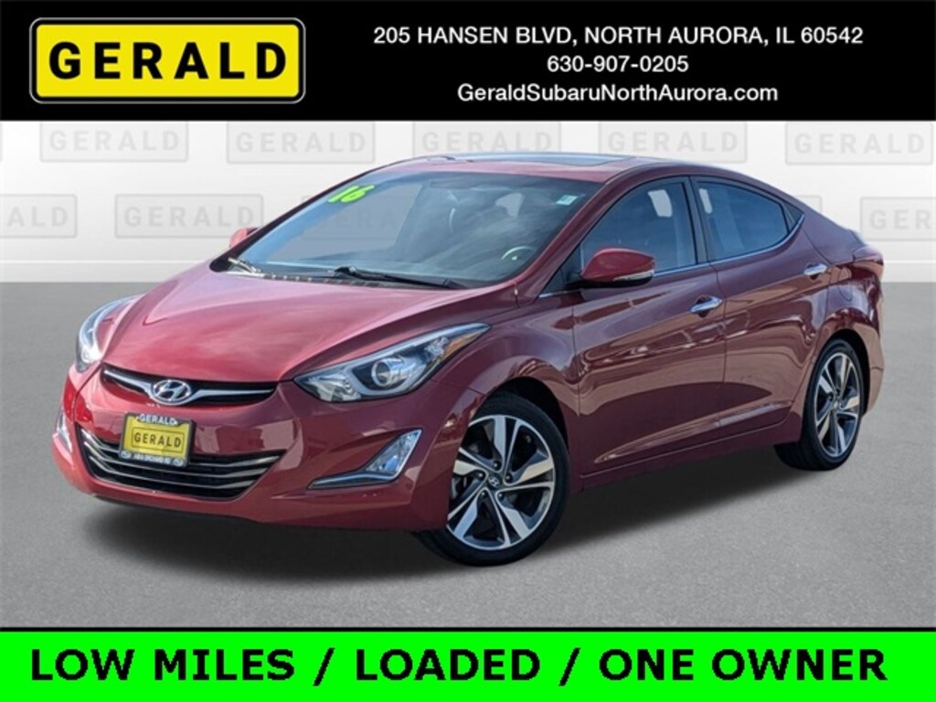 Used 2016 Hyundai Elantra Limited Sedan