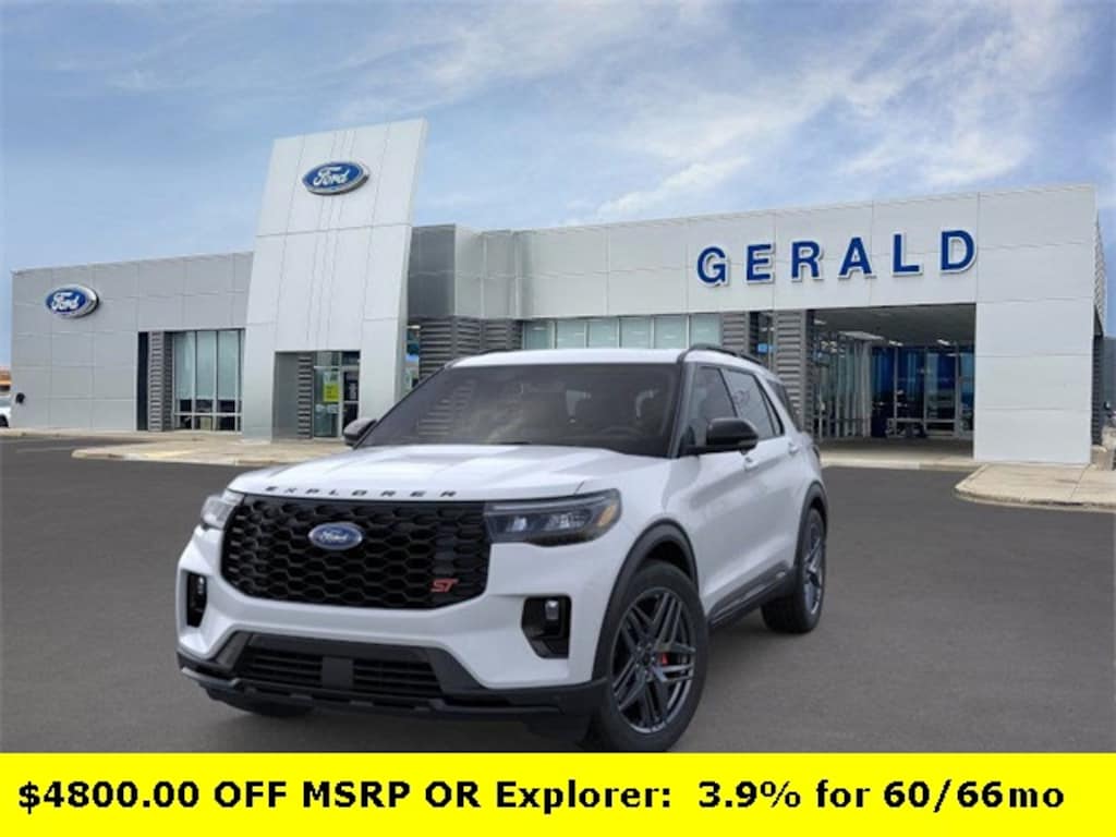 New 2026 Ford Explorer ST SUV
