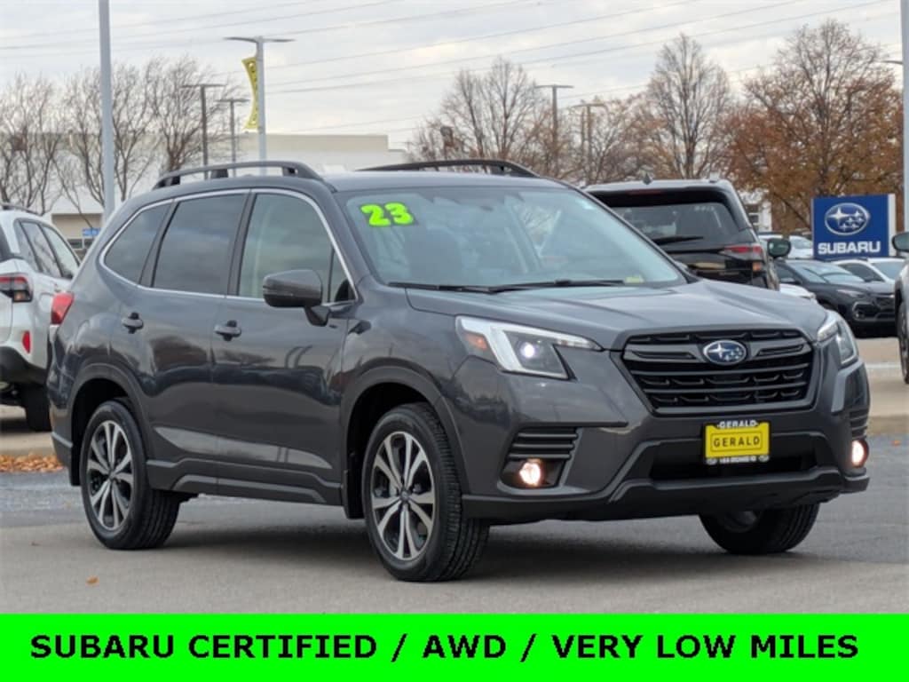 Certified 2023 Subaru Forester Limited SUV
