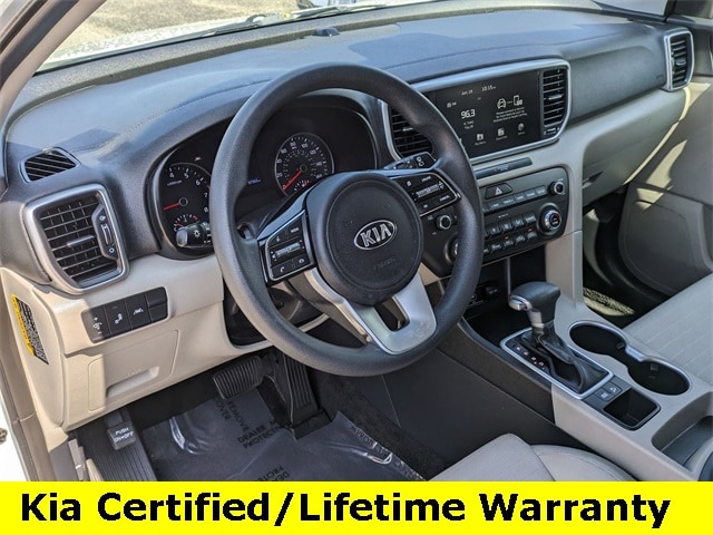 Certified 2021 Kia Sportage LX with VIN KNDPM3AC6M7906843 for sale in North Aurora, IL