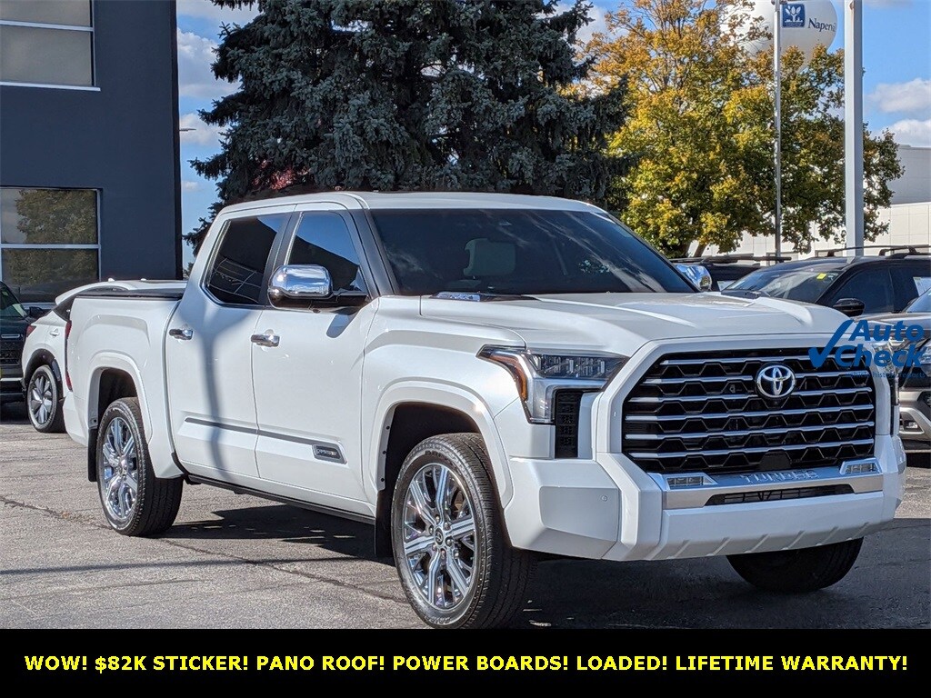 Certified 2024 Toyota Tundra i-FORCE MAX Capstone Truck CrewMax