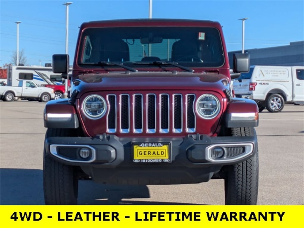 Used 2021 Jeep Wrangler Unlimited Sahara SUV