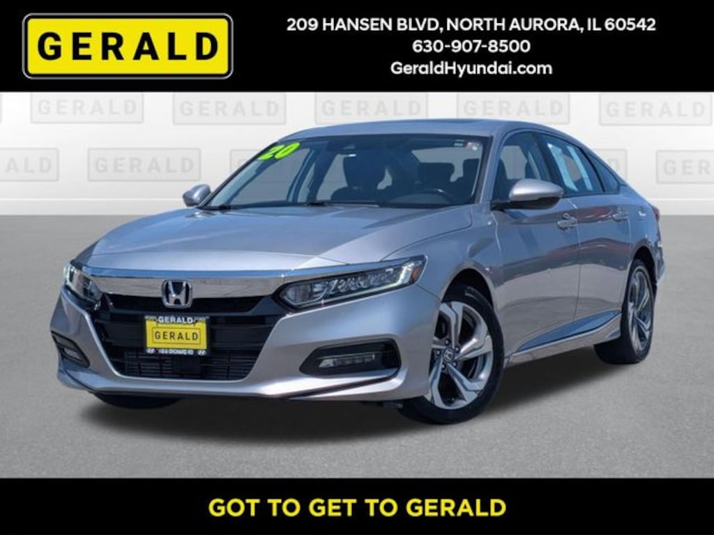 Used 2020 Honda Accord EX-L 1.5T Sedan