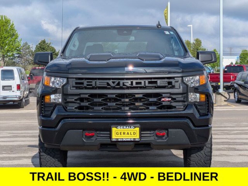 Used 2023 Chevrolet Silverado 1500 Custom Trail Boss Truck Crew Cab