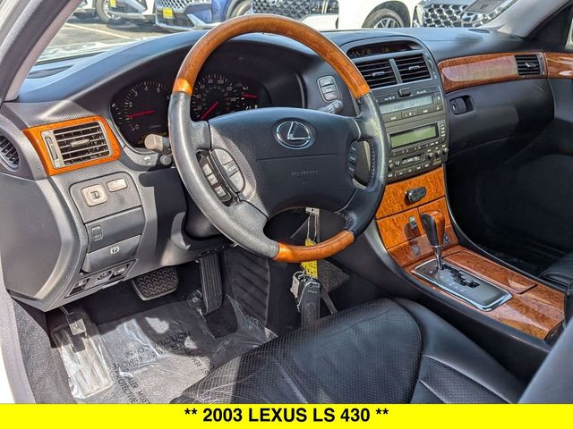 Used 2003 Lexus LS 430 with VIN JTHBN30F930117708 for sale in North Aurora, IL