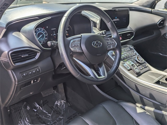 Certified 2023 Hyundai Santa Fe Calligraphy with VIN 5NMS5DAL1PH537044 for sale in North Aurora, IL