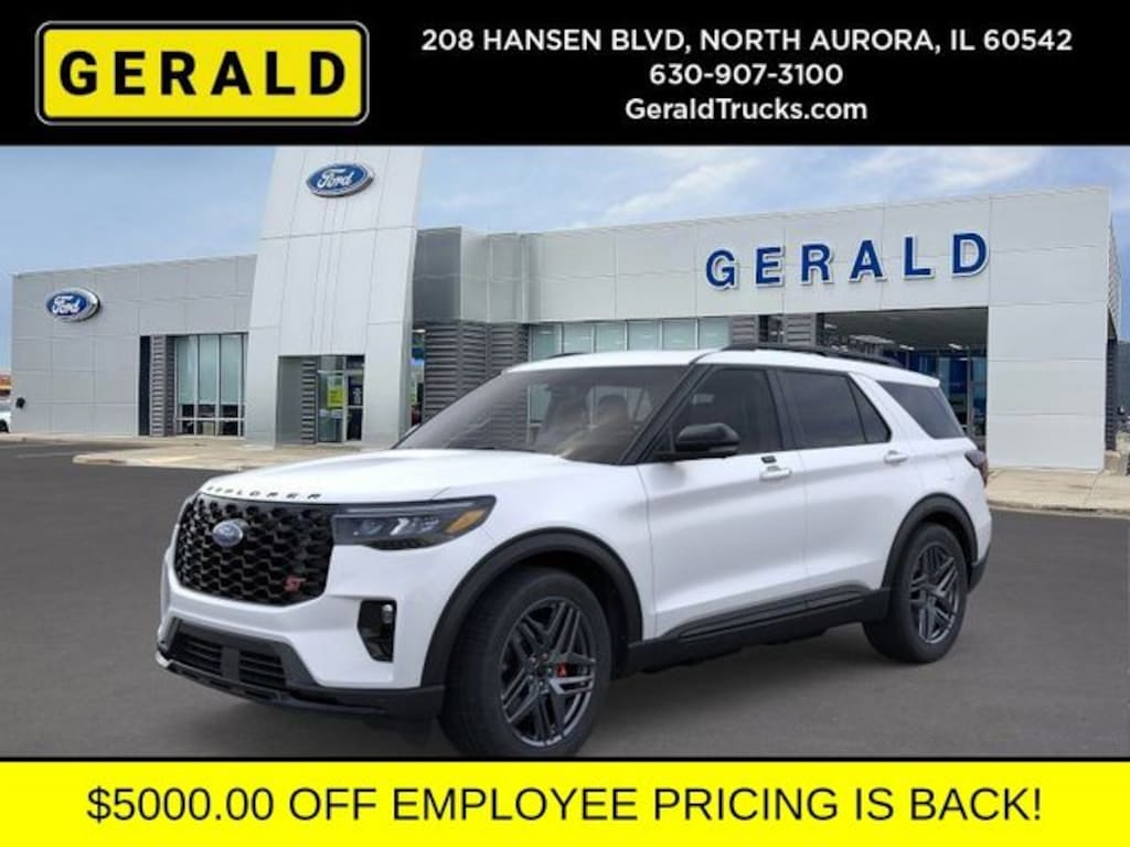 New 2026 Ford Explorer ST SUV