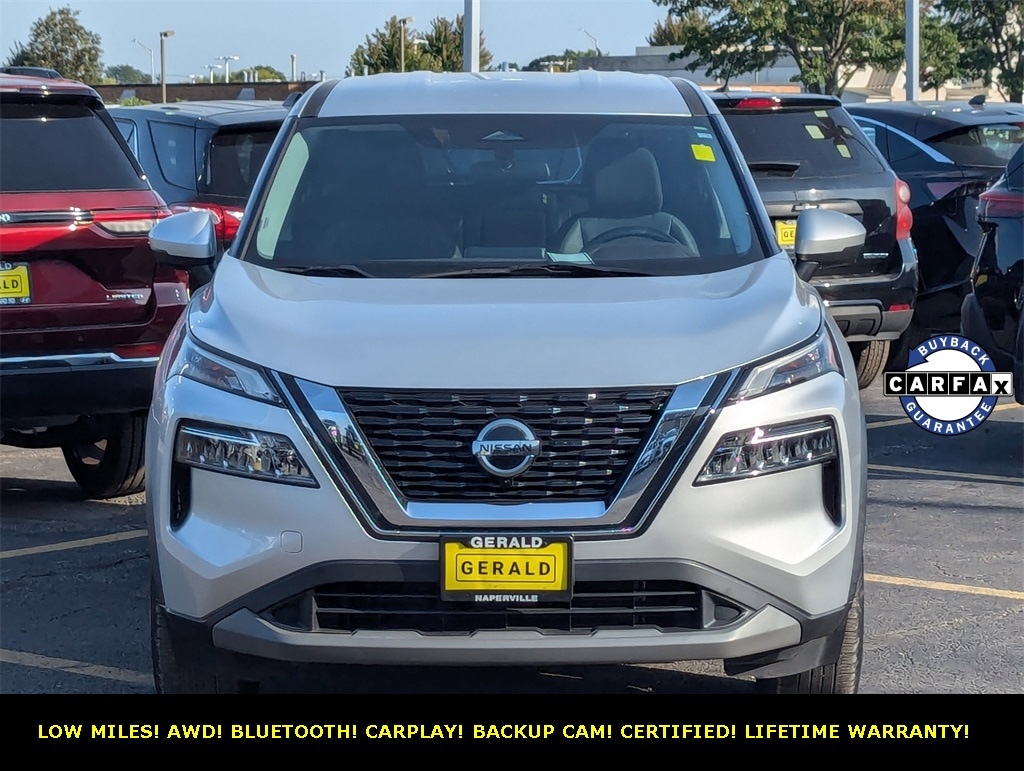 Certified 2021 Nissan Rogue SV with VIN 5N1AT3BB3MC709081 for sale in North Aurora, IL