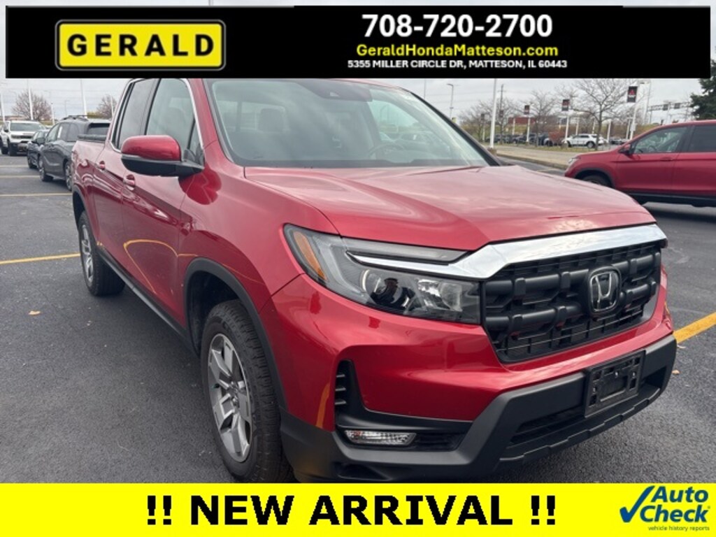 Certified 2024 Honda Ridgeline RTL Truck Crew Cab