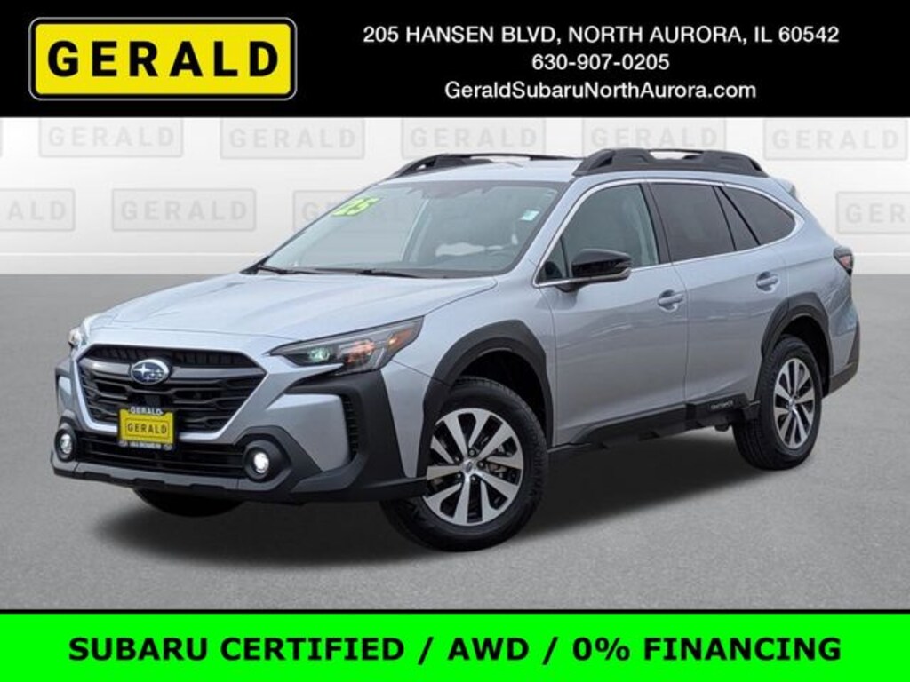 Certified 2025 Subaru Outback Premium SUV