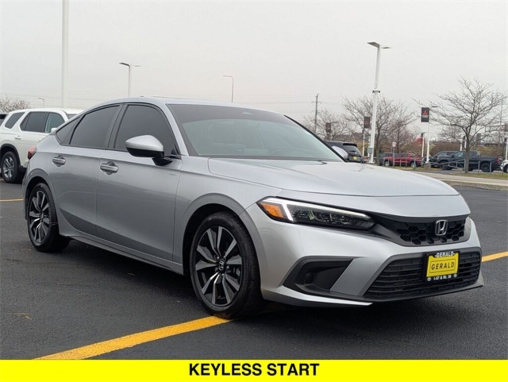 Certified 2024 Honda Civic EX-L Hatchback