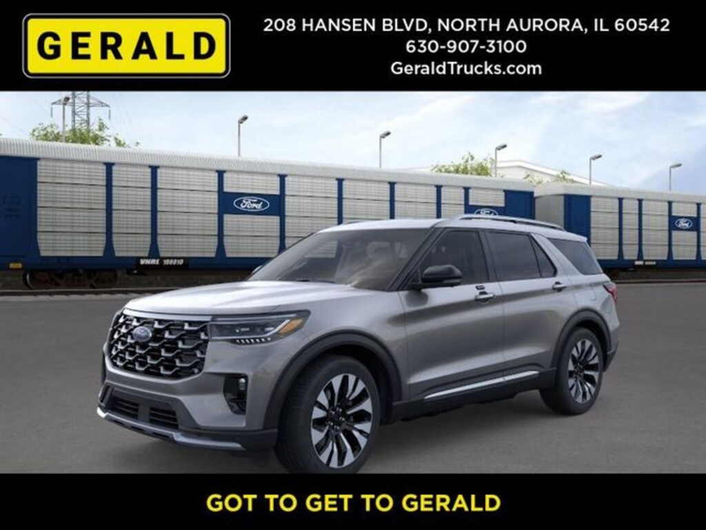 New 2026 Ford Explorer Platinum SUV